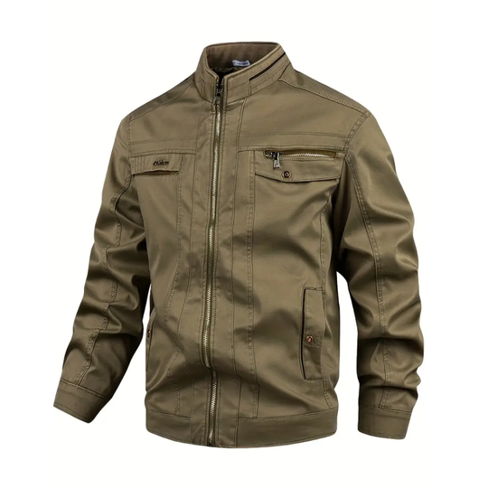 EB | Herren Baumwolljacke winddicht & wasserabweisend im Feldlook