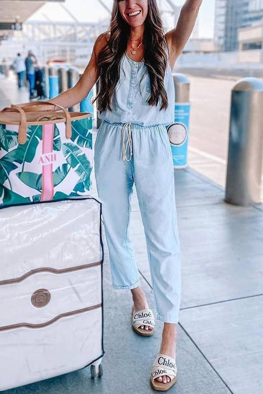 EB | Neue Ideen Taschen Denim Jumpsuit