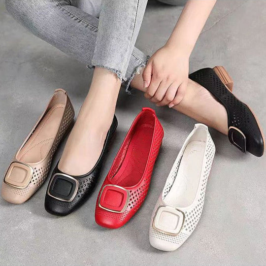 stylische Lederschuhe für den Strand EB EB
