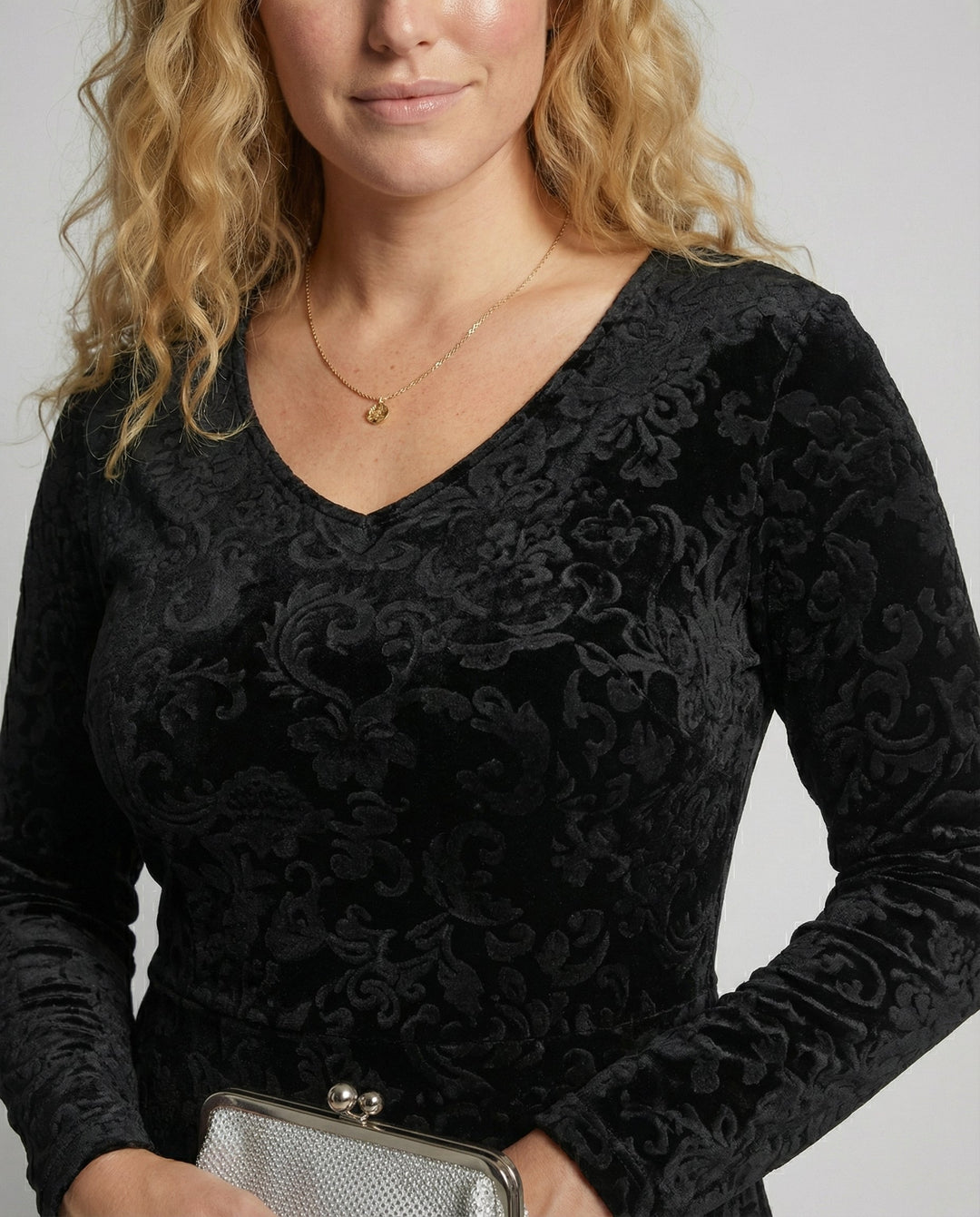 Figurschmeichelndes Ausgestelltes Kleid | EB
