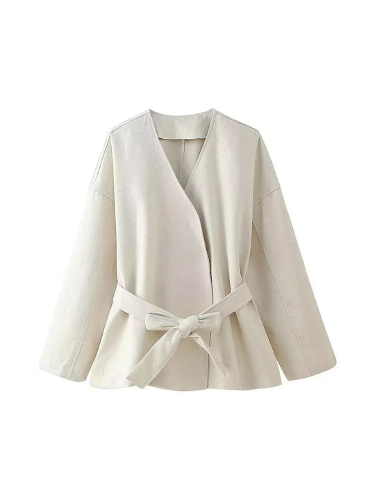 EB | Schnürjacke mit Gürtel