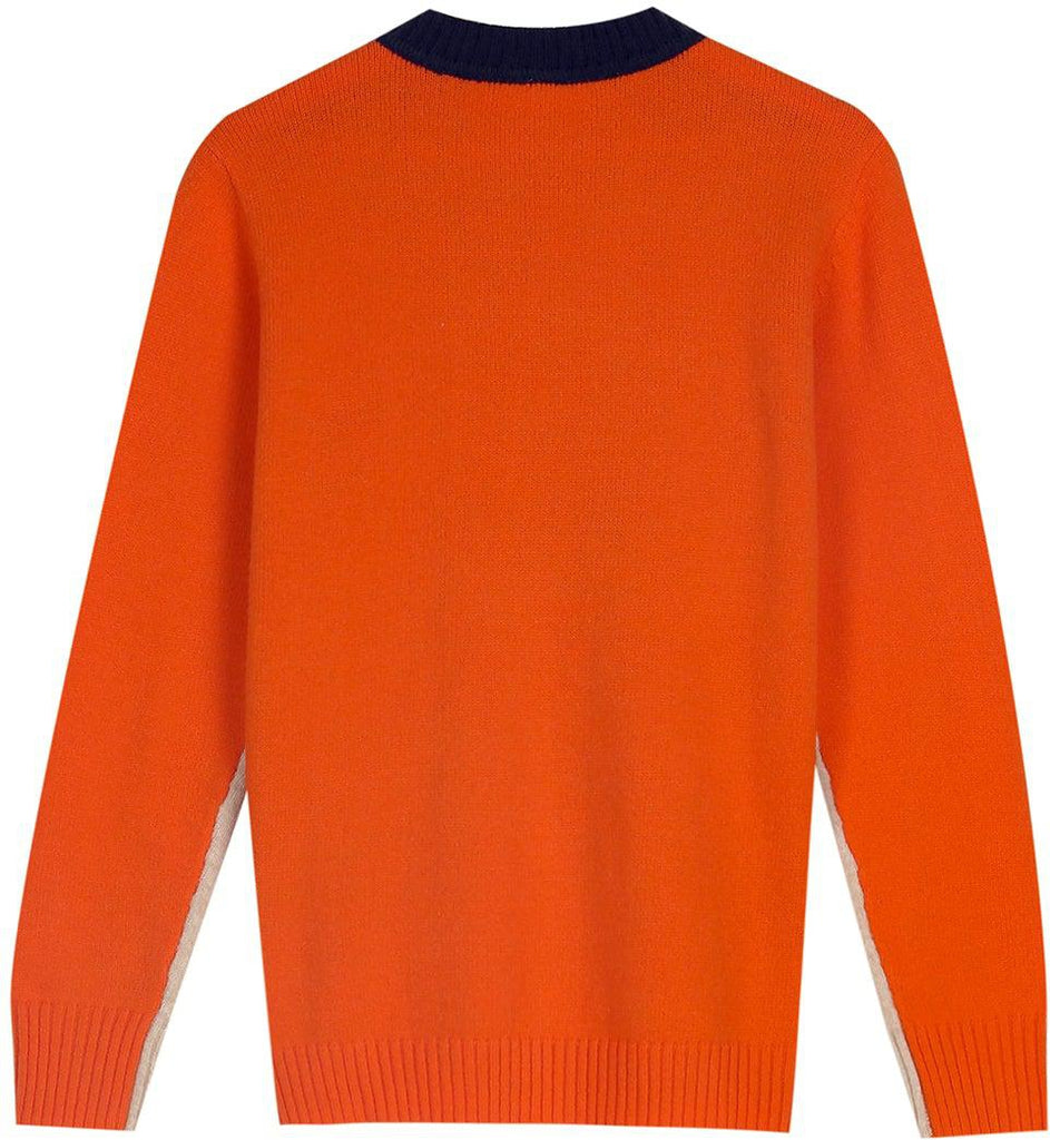 EB | Pullover mit Farbblock-Design und Modernem Schnitt - Perfekt für Büro und Freizeit