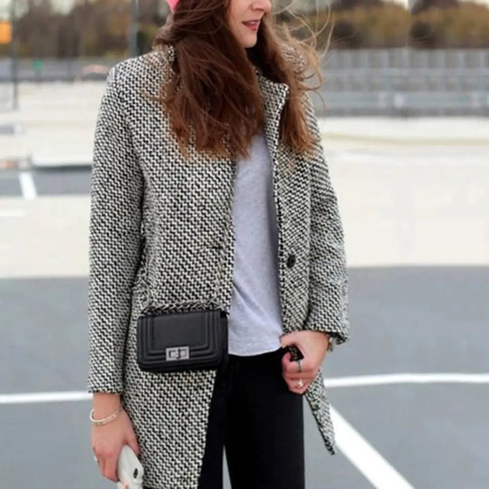 EB | Lange Jacke aus Wolle
