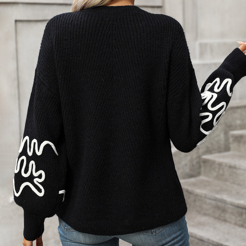 EB | Warmer Strickpullover Mit Klassischem Stil