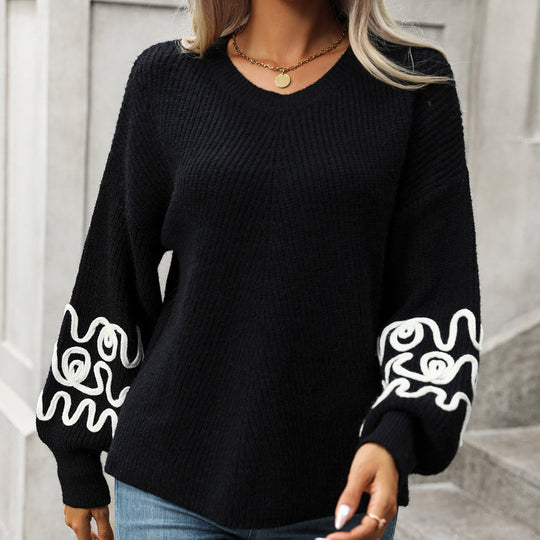 EB | Warmer Strickpullover Mit Klassischem Stil