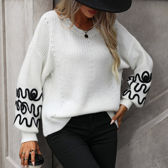 EB | Warmer Strickpullover Mit Klassischem Stil