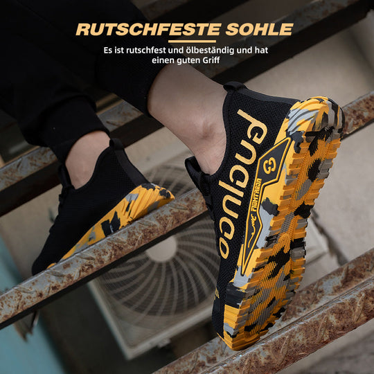 S1P Sommer-Graffiti atmungsaktive Sicherheitsschuhe EB