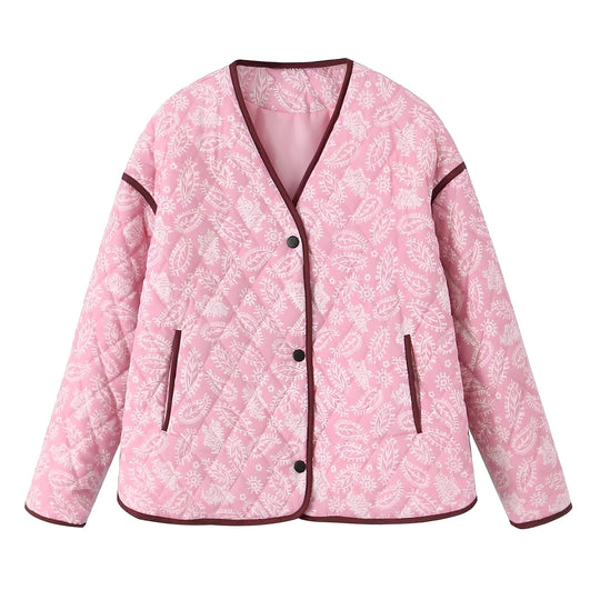 EB | Lässige Patchwork-Quiltjacke für Frauen