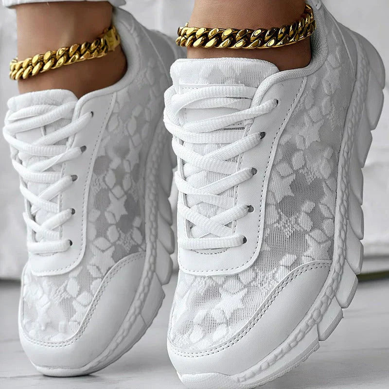 StylischeAtmungsaktive Sneaker Damen EB