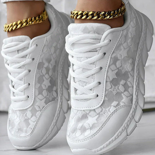 StylischeAtmungsaktive Sneaker Damen EB