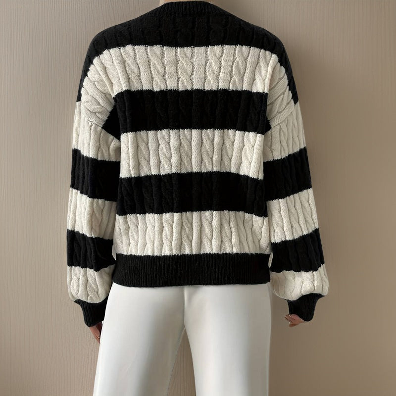 EB | Pullover mit langen Ärmeln für Frauen Warm