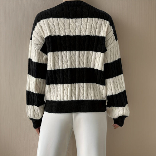 EB | Pullover mit langen Ärmeln für Frauen Warm