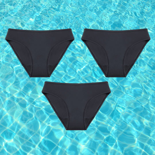 EB | Damen Menstruation Bikinislip Damenunterwäsche Schwimmbekleidung