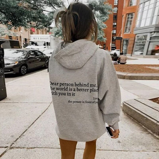 EB | "Dear Person Behind Me" Hoodie