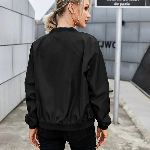 EB | Bomberjacke für Damen – Stylisch & Praktisch mit Reißverschluss - Damenjacke