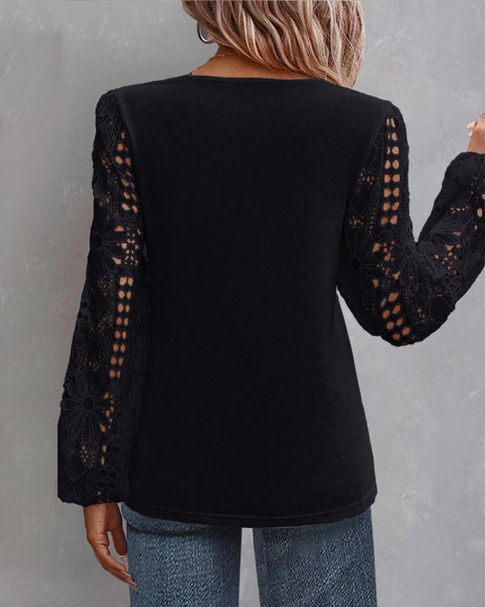 EB | Bluse mit Spitze