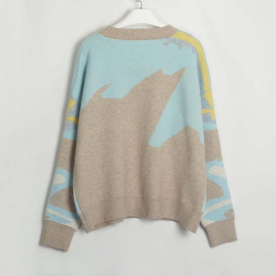 EB | Pullover mit Farbblock