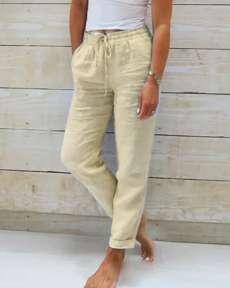 EB | Stylische Hosen aus Baumwolle für Frauen