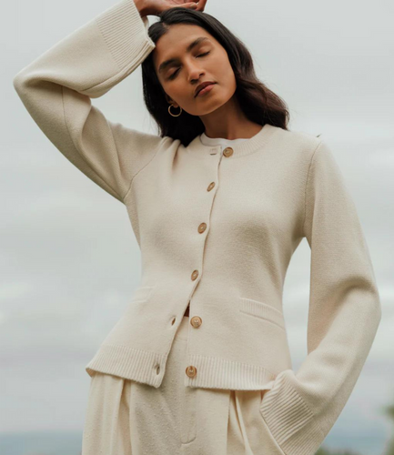 EB | Luxus Gestrickter Cardigan