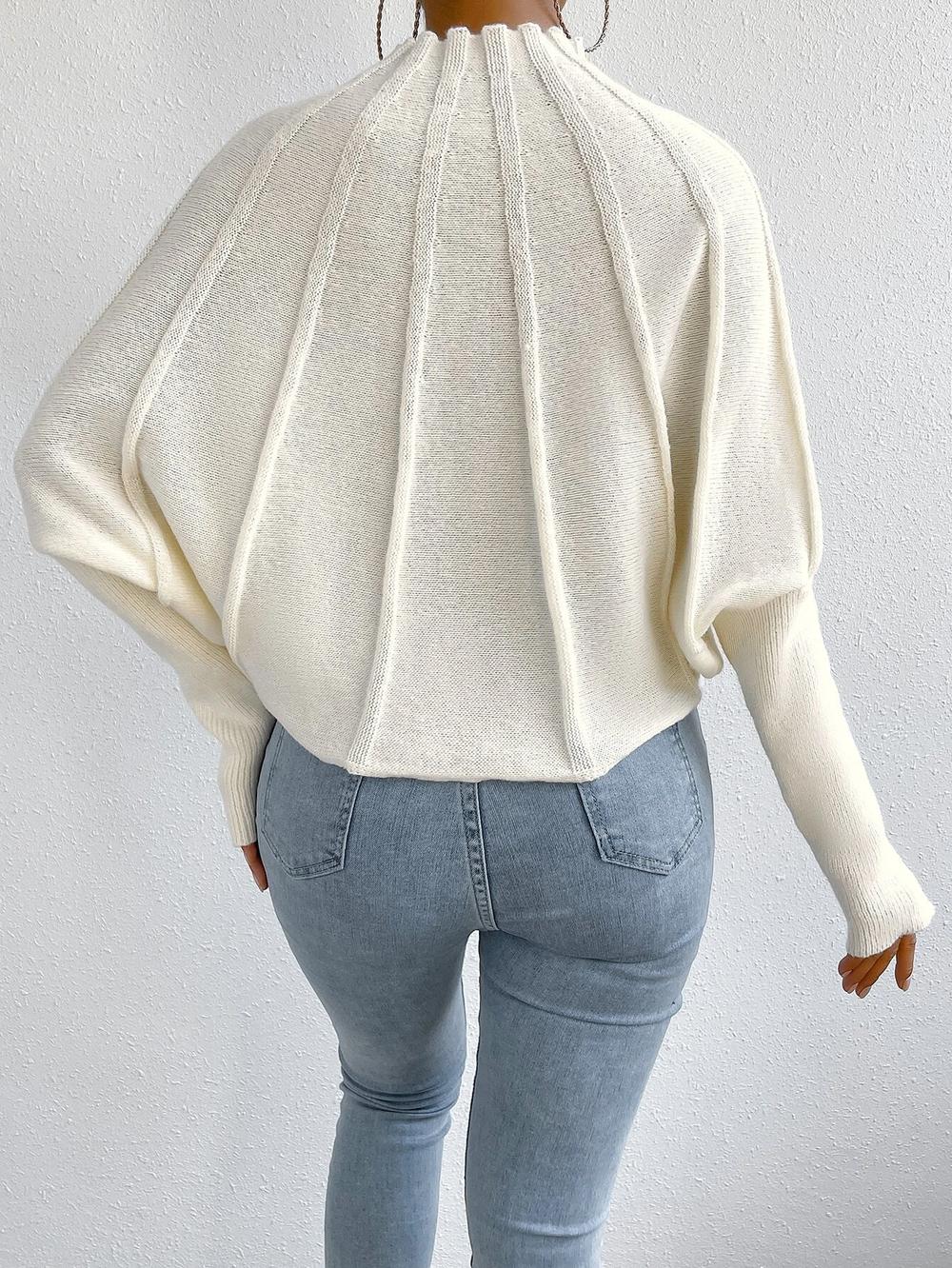 EB | Strickpullover mit Fledermausärmeln