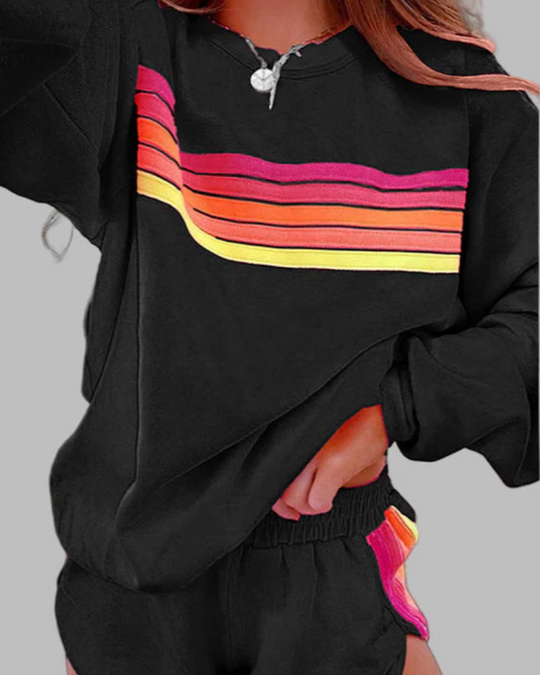 EB | Gestreiftes Pyjama-Set