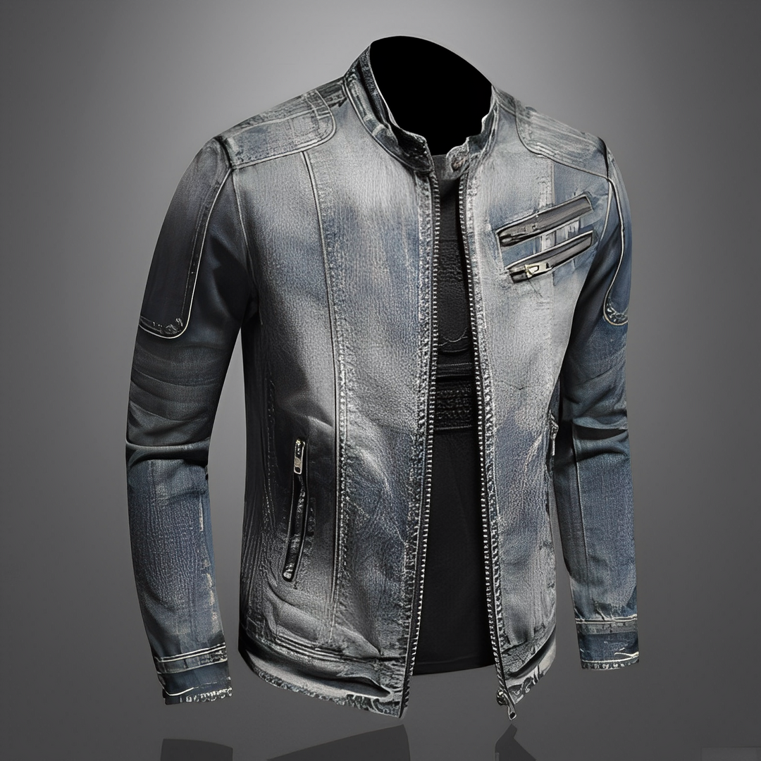 EB | Stylische Jeansjacke mit Taschen für Männer