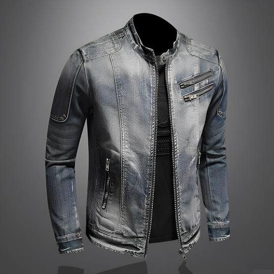 EB | Stylische Jeansjacke mit Taschen für Männer
