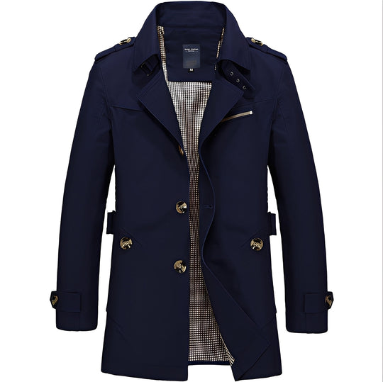 EB | Lässige Mid-Länge Windjacke für Männer