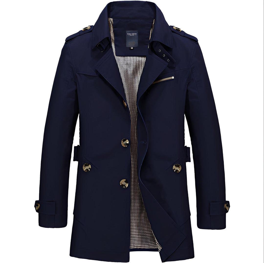 EB | Eleganter Windbreaker Trenchcoat für Männer