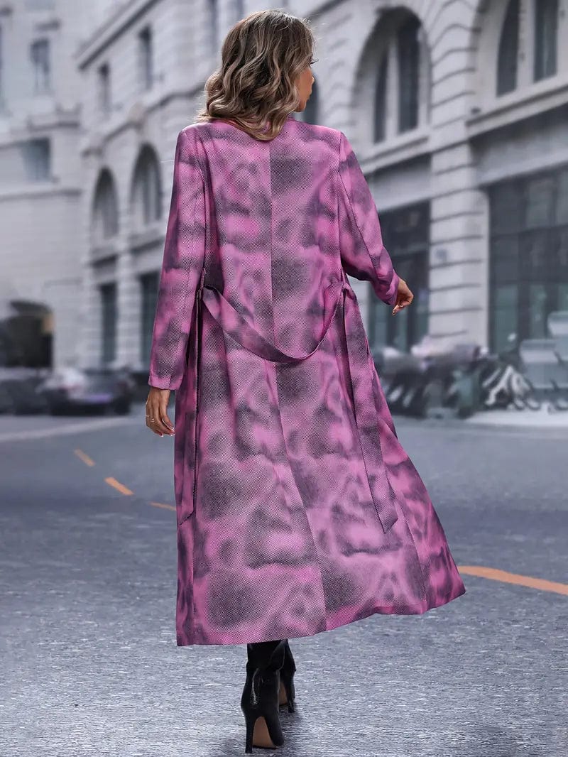 EB | Langer Mantel Chic Zeitloser Stil Ideal für den Winter