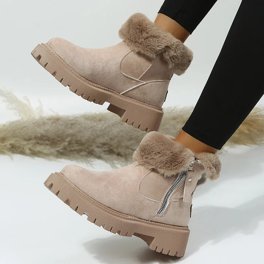 Weiche Winterstiefel mit Reißverschluss EB EB