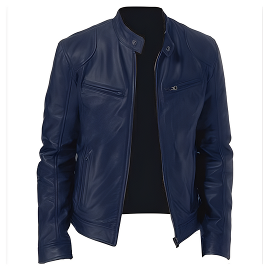EB | Freizeit PU Lederjacke für Männer