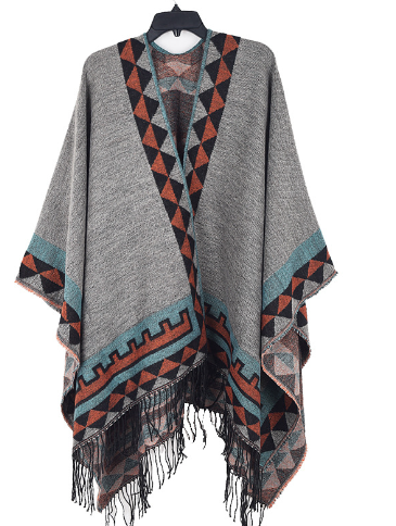 EB | Gestrickter Poncho - Stilvoll & Warm