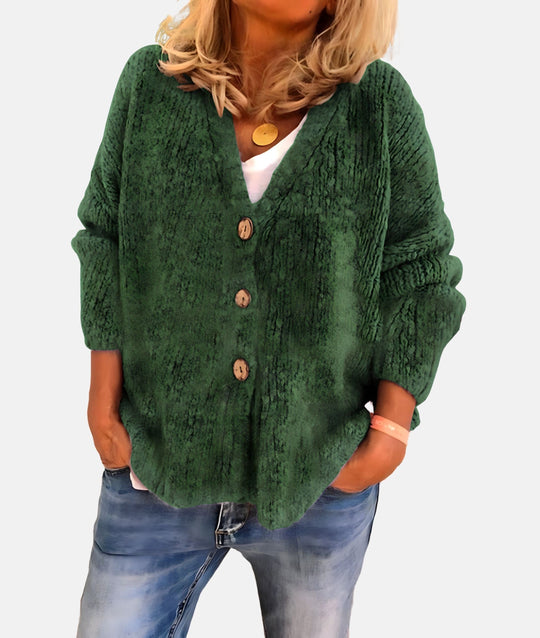 EB | Cardigan Klassischer Zeitloser Stil Ideal für den Herbst