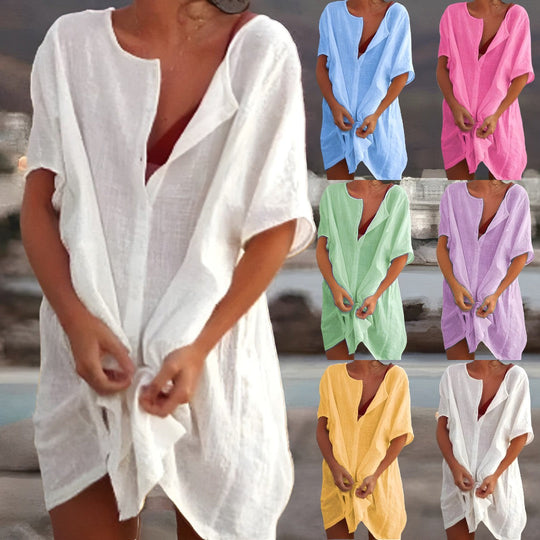 EB | Leichtes Sommerkleid Aus Baumwolle