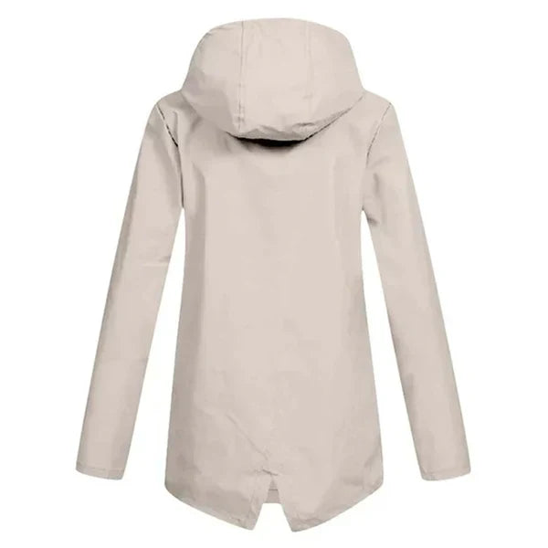 EB | Trendy Damen Regenjacke mit Kapuze