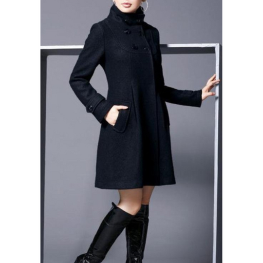 EB | Eleganter Winterkapuzenmantel für Damen