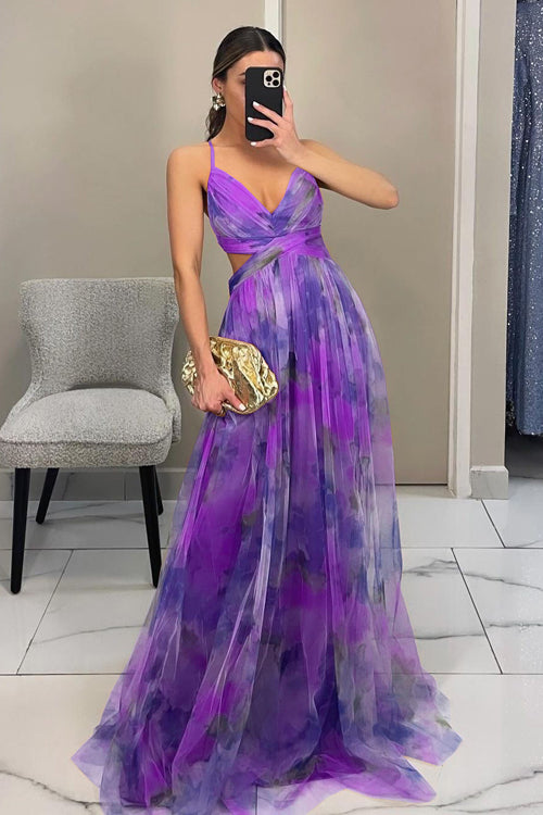 EB | Enchant My Love Print Maxi Kleid