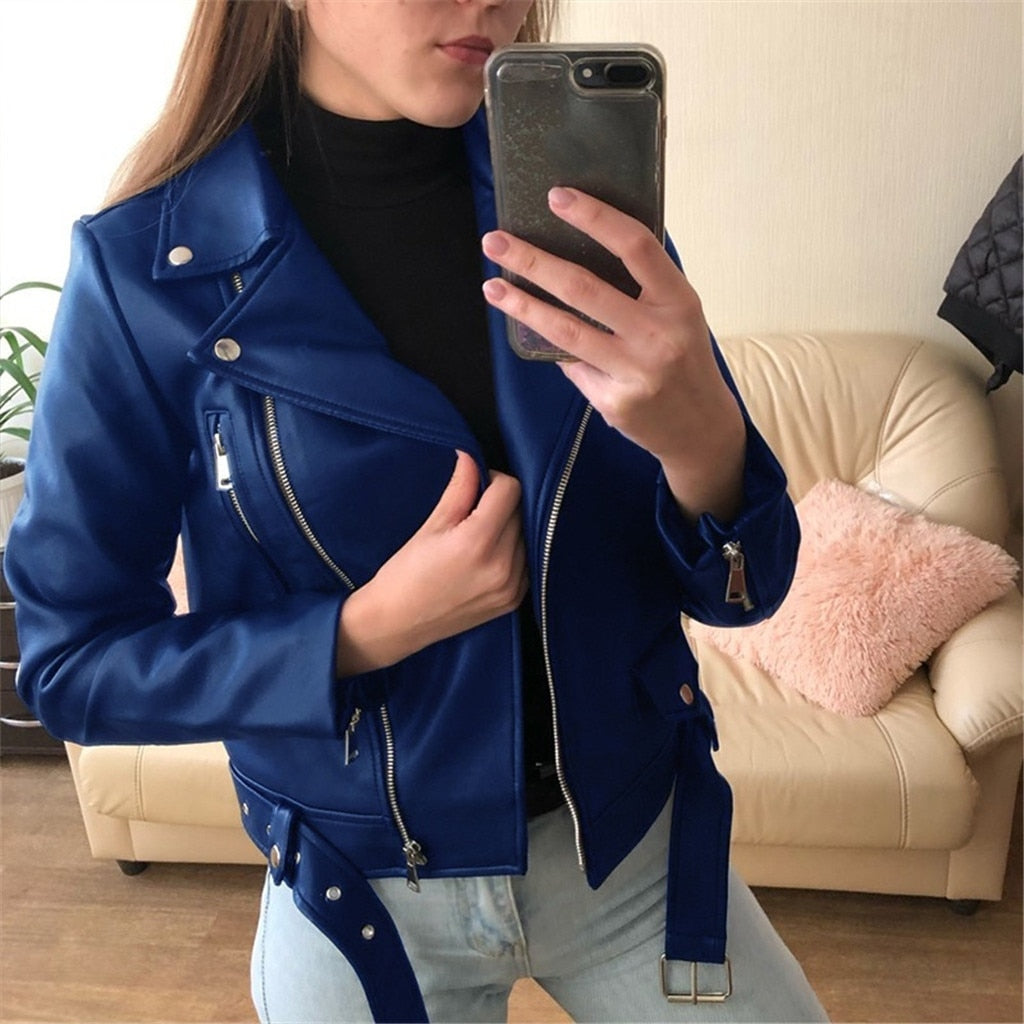 EB | Lederjacke für Frauen