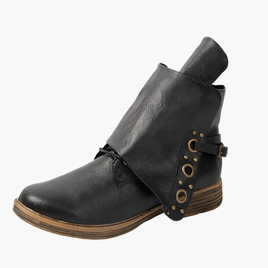 EB | Bequeme Rutschfest Seitenreißverschluss Stiefelette