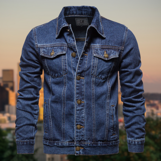 EB | Jeansjacke mit Klassischem Design