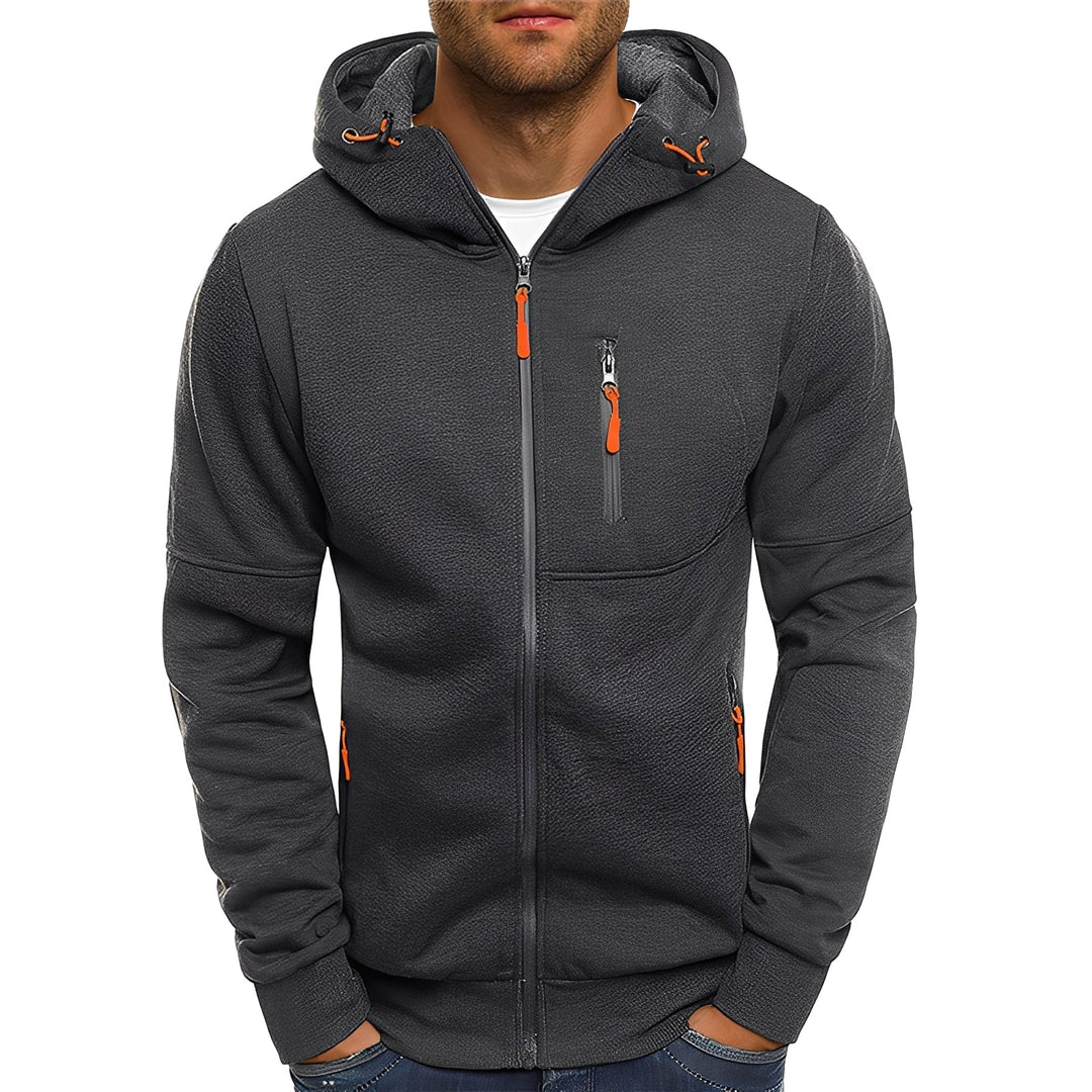 EB | Moderne Fleecejacke mit Kapuze für Herren