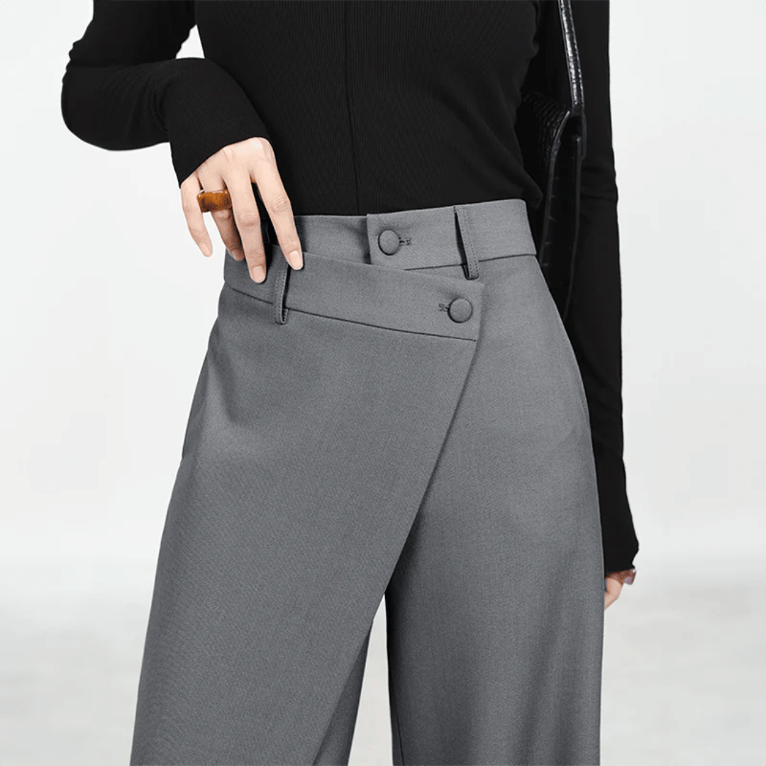EB | Weit geschnittene Hose - Asymmetrisch & Luxuriös Weit geschnitten von Isabella Vionnet