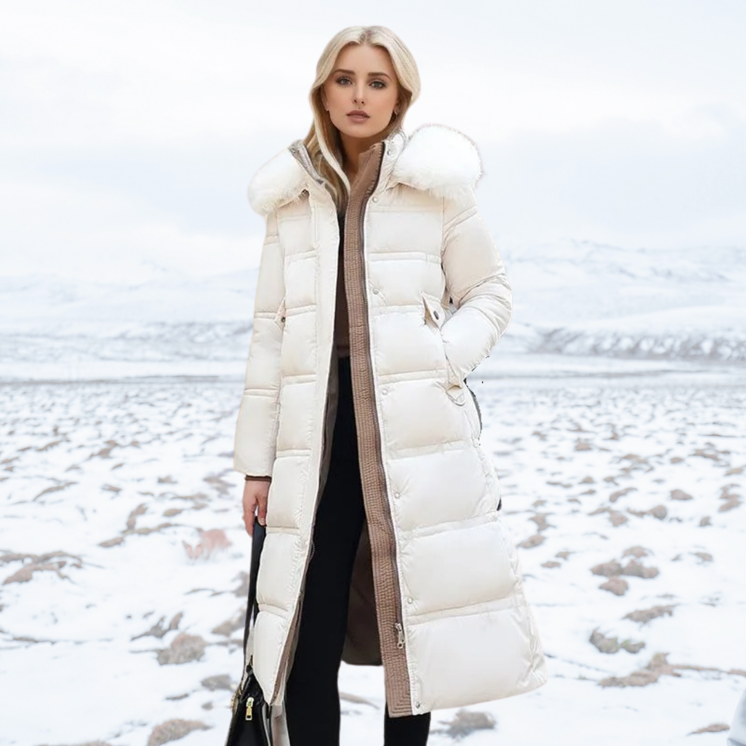 EB | Winterfleecejacke für Frauen Lang