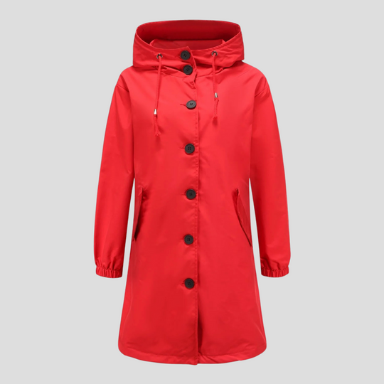 EB | Wasserdichte Regenjacke mit Kapuze für Damen