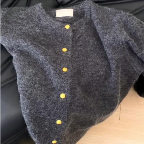 EB | Cardigan Warm für Frauen Lockerer Schnitt