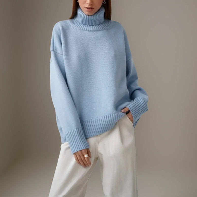 EB | Rollkragenpullover für Frauen Warm