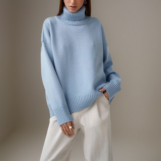 EB | Rollkragenpullover für Frauen Warm