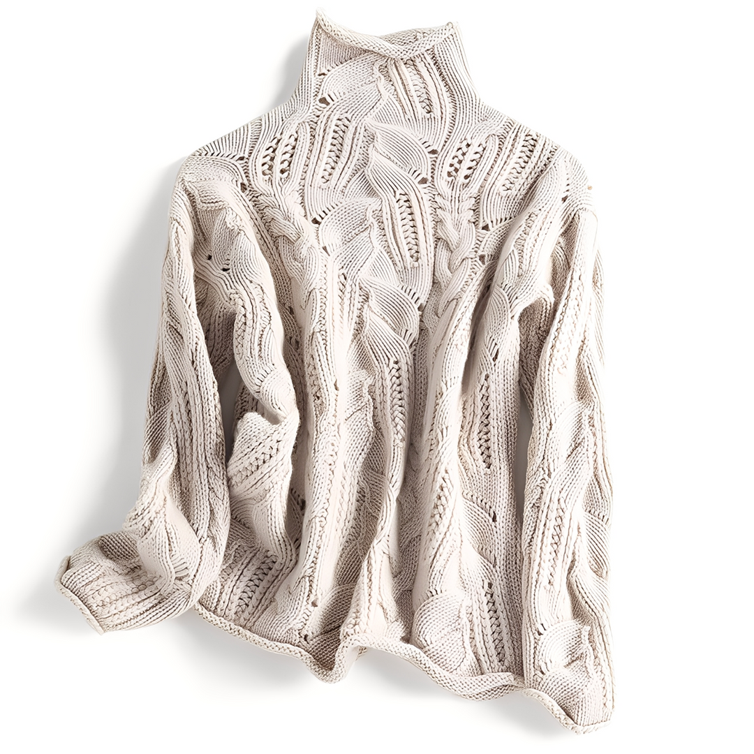 EB | Damenkaschmirpullover mit Besonderen Details