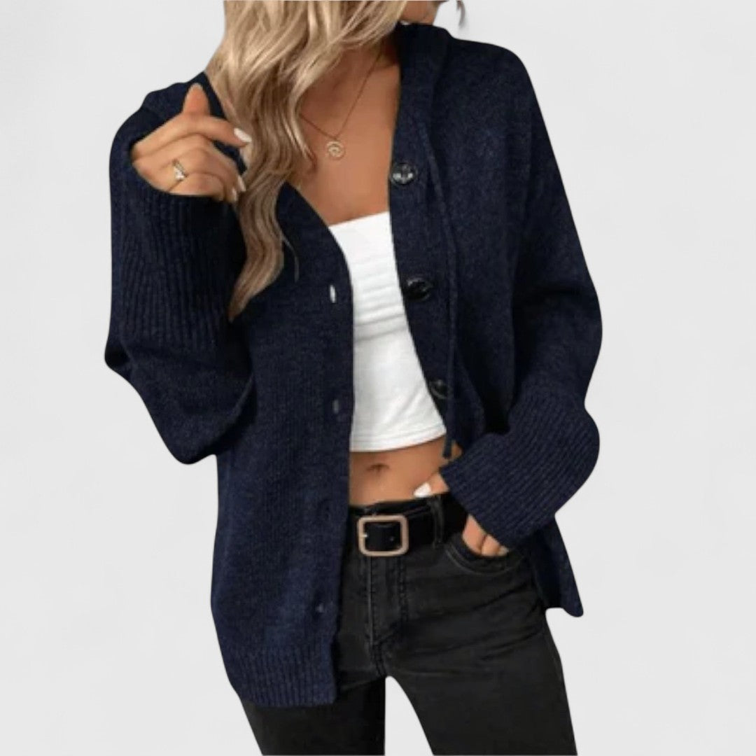 EB | Klassischer Cardigan mit Knöpfen